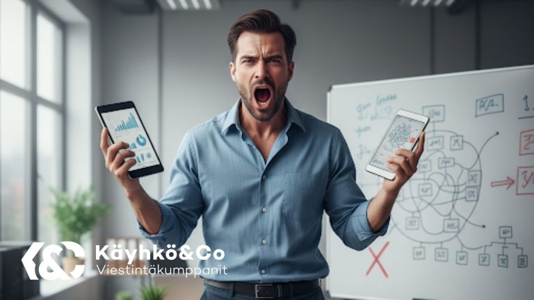 ”Heti. Mulle. Kaikki. Tänne. Nyt.” ei ole markkinointi­strategia