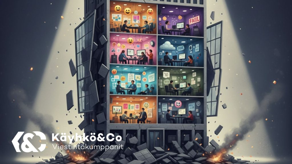 Markkinointi riisuu organisaation alasti