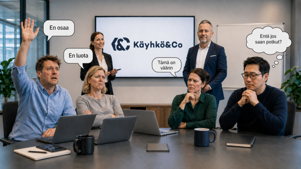AI-vastarinnan kolme kategoriaa + se neljäs, joka jää piiloon